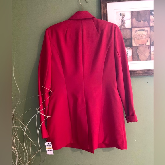 INC International Concepts Real Red Jacket - Picture 4 of 5